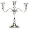 Candlestick 3–lichtig 21.5 CM Silver-Plated and high gloss polished