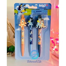 Bluey 3 Pack pens