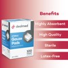 Dealmed Sterile Gauze Pads – 100 Count (Case of 24),