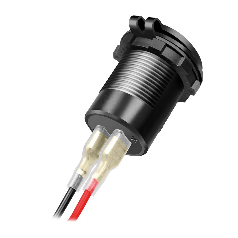 LogiLink PA0330 - KFZ/LKW Einbau-Ladeadapter mit 1x USB-A & 1x