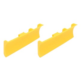 Pack of 2 Snow Plow for Croc Charms, Snow Plow Shoe Accessories, Snow Plow for Crocs Accessories, Shovel, Shoe Naments, Classic Shoe Ornament Attachment for Indoor and Outdoor Use (Yellow)