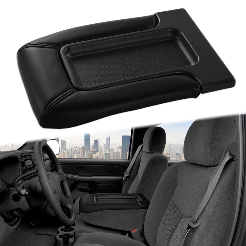 G-PLUS Center Console Lid Replacement Kit Compatible with GMC Sierra