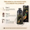 Kaisasa® Shampoo Con Tinte Cubre Canas Natural Jengibre 2pzs