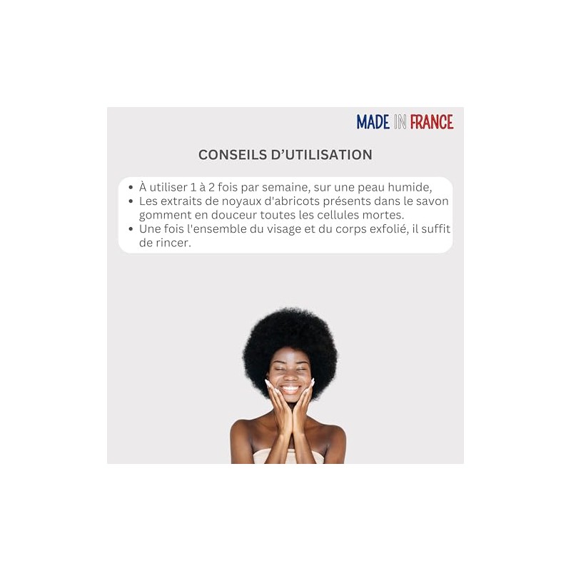 Savon exfoliant éclaircissant 100 g