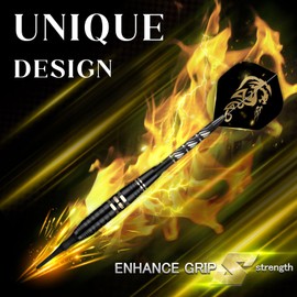 Lavishio Soft Tip Darts Set - Soft Tip Darts for Electronic Darts Boards - 18G Plastic Tip Darts Set with Aluminium Shaft for Electronic Darts Boards