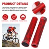 FORYNXHWIN Bicycle Handlebar Grips, Soft Anti-Slip Rubber Cycling Grips, Waterproof