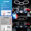 LZHOME LED Hexagon Garage Lights: 15900LM Super Bright 3 Hexagon