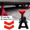 AUTOXBERT 2X Rubber Car Jack Lift Pad Stand Pinch Weld
