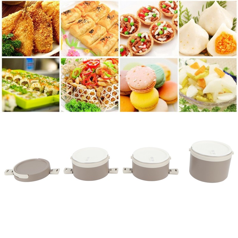 Bento Box 304 Stainless Steel Removable Lunch Box Office Travel