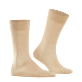 FALKE Men's Sensitive Malaga SO Socks, Beige (Sand), 9/11