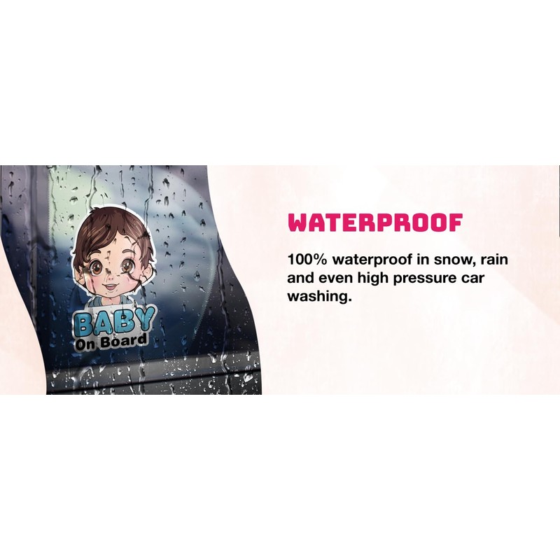 Baby on Board boy Blonde