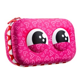 ZIPIT Wildlings Pencil Box for Girls | Pencil Case for School | Organizer Pencil Bag | Large Capacity Pencil Pouch (Pink)