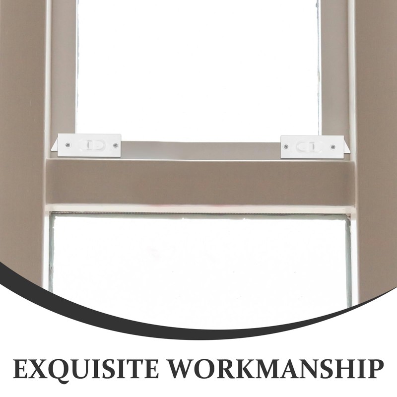 Generic Window Latch Locks Replacement: Window Tilt Latch White Plastic