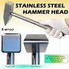 WEDO Cross Pein Hammer with Stainless Steel Handle, Engineers'Hammer, Stainless