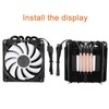 For ID-COOLING IS-40 V3 Low Noise CPU Cooler CPU Fan