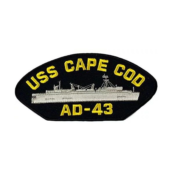 Hnp USS Cape COD AD-43 Ship Patch - Great Color