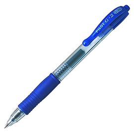 Pilot G-2 Ultra Fine Gel Pen, Nib Size 0.38 mm, Blue