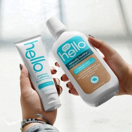 hello Antiplaque Whitening Fluoride Free Toothpaste, Antigingivitis Mouthwash U Choose - 1 Fluoride-Free Toothpaste