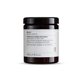 Evolve Organic Beauty - Natural Superfood Shine Hydrating Hair Mask | Small Batch, Vegan Clean Beauty (6.1 oz | 180 ml) Packaging May Vary