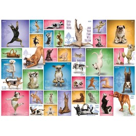 Yoga Dogs 1000pc Puzzle