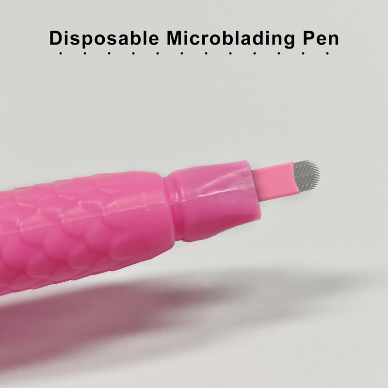 10PCS Disposable Microblading Eyebrow Pen – Nano Blade Tattoo Hand