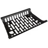 AGTEK 24 inch Fireplace Log Grate Heavy Duty Solid Steel