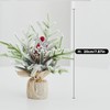 Desktop Xmas Tree Small Simulation Tabletop Decorative Xmas Trees for