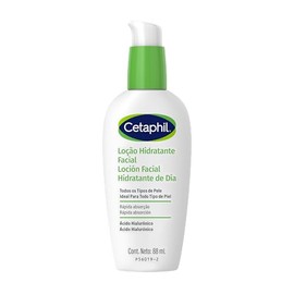 CETAPHIL Loción Facial Hidratante de Día con Ácido Hialurónico 1 pz 88 ml Hidrata con Ácido Hialurónico Recomendada por Dermatólogos para Piel Sensible