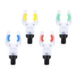 4 x carp fishing rod rest for rod pod, luminous rod rest carp accessories, 4 pieces