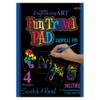 Royal and Langnickel Rainbow Foil Engraving Art Fun Travel Pads