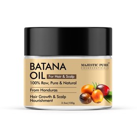 Majestic Pure Batana Oil - 118 ml | Premium Hair & Skin Treatment | Deep Moisturizing, Repair, and Growth Formula