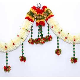 Paru Decor - Juego de guirnaldas de flores para colgar en la puerta, para decoración