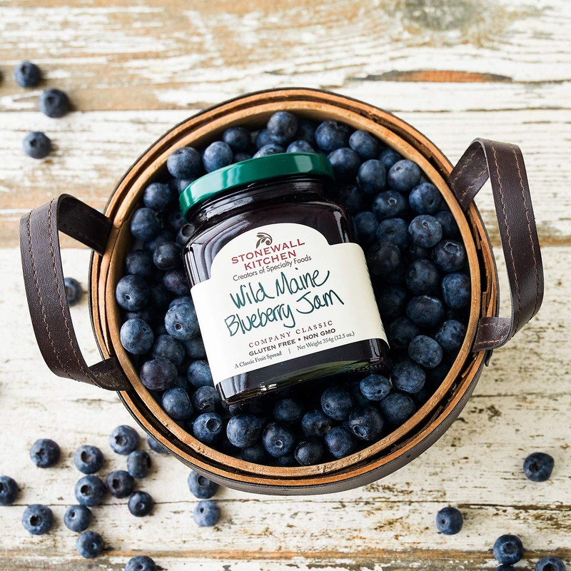 Stonewall Kitchen Wild Maine Blueberry Jam, 12.5 Ounces (Pack of