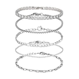 JJDreams Stainless Steel Bangle Women's Open Bangle Silver 8 mm Bangle with Engraving Gift for Women