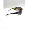 Foster Grant Polarized mirrored lenses sporty translucent grey blue lenses