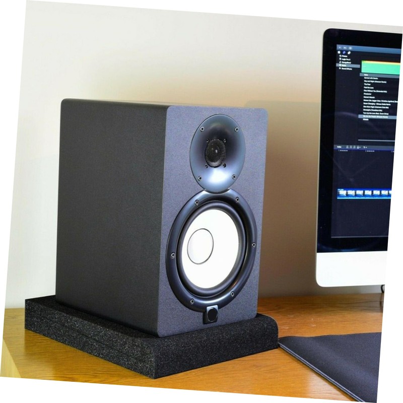 SAFIGLE 2sets Speaker Foams Pad Soundproofing Mat for Speaker Isolation