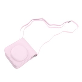 Vikye Sofortbildkamera-Schutztasche, PU-Kameratasche mit Verstellbarem Schultergurt für Instax 12 Kamera (Rosa)
