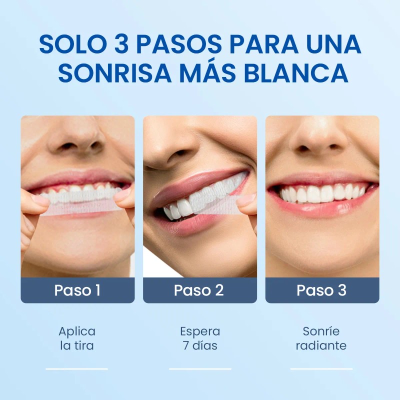 Freshmile Blanqueador Dental Tiras Para Dientes Sensibles
