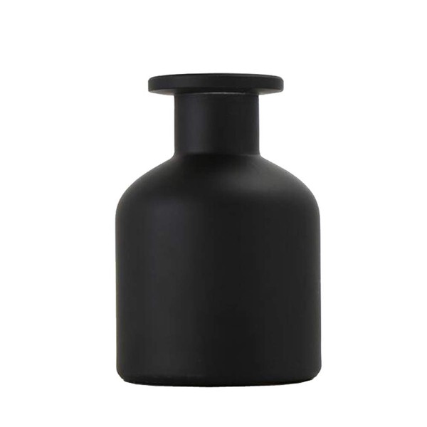 1 x Empty Glass Diffuser Bottle 150ml Black (1)