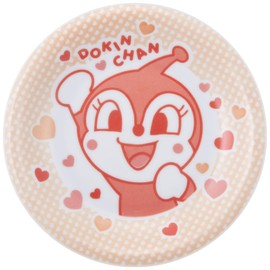 「 それいけ!アンパンマン 」 ドキンちゃん ケーキ皿 16cm 子供用 食器 オレンジ 079633
