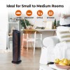 Comfort Zone 30" Oscillating Tower Space Heater with Remote Control