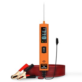 THIKPO TK60 Power Circuit Probe Tester Kit, Component Activation Short Circuit Finder Continuity Test Voltage Tester 6-30V Diode Detection Test Trailer Lights Grounding Test Jump Lead Function