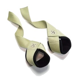 Weightlifting Wrist Support Straps by LOCK-WOOD - Lift Heavier & Secure Your Grip for Deadlifts, Chin-ups, LAT Pull Downs, Hanging Leg/Knee Raises, Dumbell Rows, Kettlebells, etc.