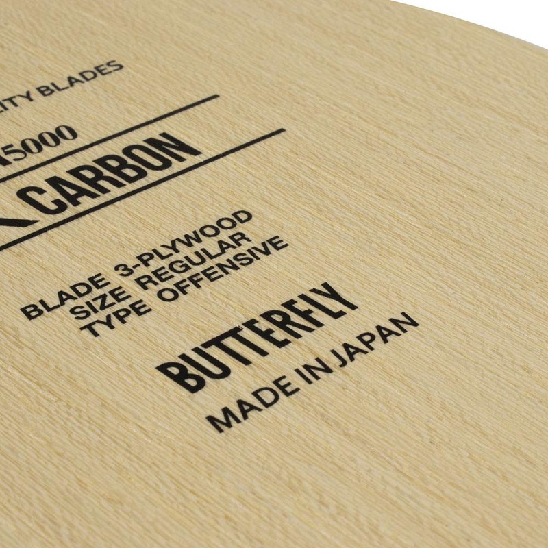 Butterfly (バタフライ) Table Tennis Racket SK Carbon-FL Shakehand Flare Offensive