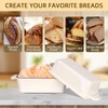 AILITOR 9x5 Enameled Cast Iron Loaf Pan with Lid -
