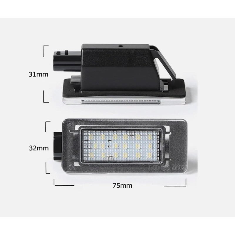 NISSAN Nissan Serena SERENA C27 LED 18 x 2 License
