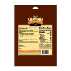 LEM Products Backwoods Cajun Fresh Sausage Seasoning, Ideal for Wild Game and Domestic Meat, Seasons Up to 25 Pounds of Meat, 12 Ounce Packet