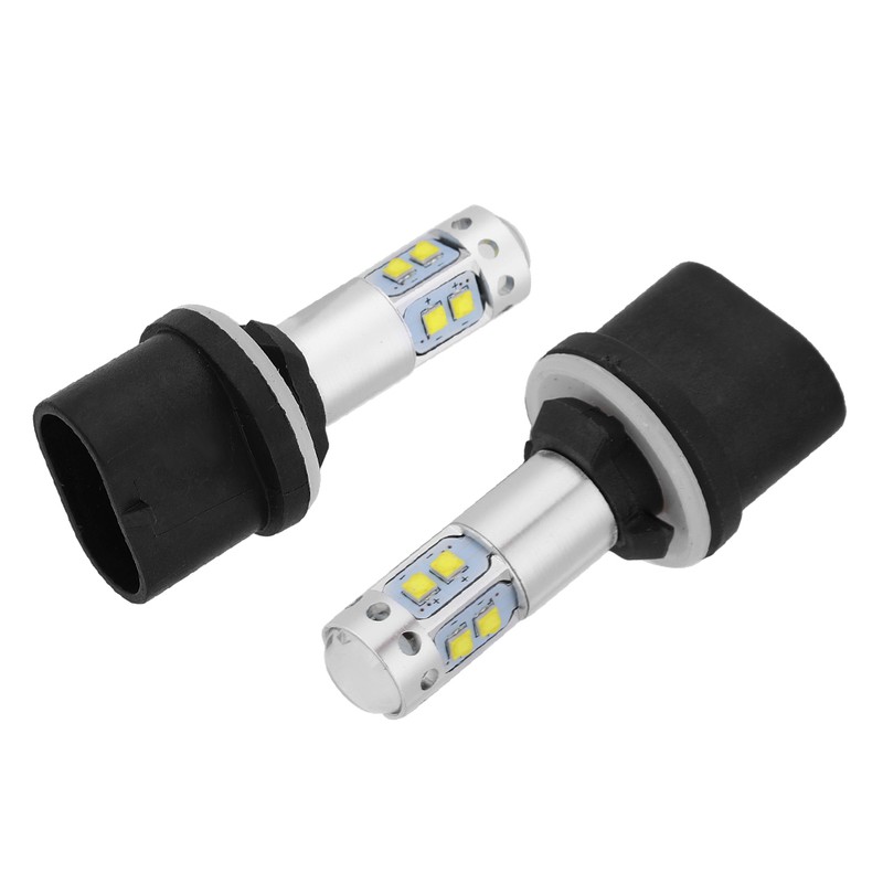 2pcs 880 899 6000K White 50W LED Headlight Bulbs Fog