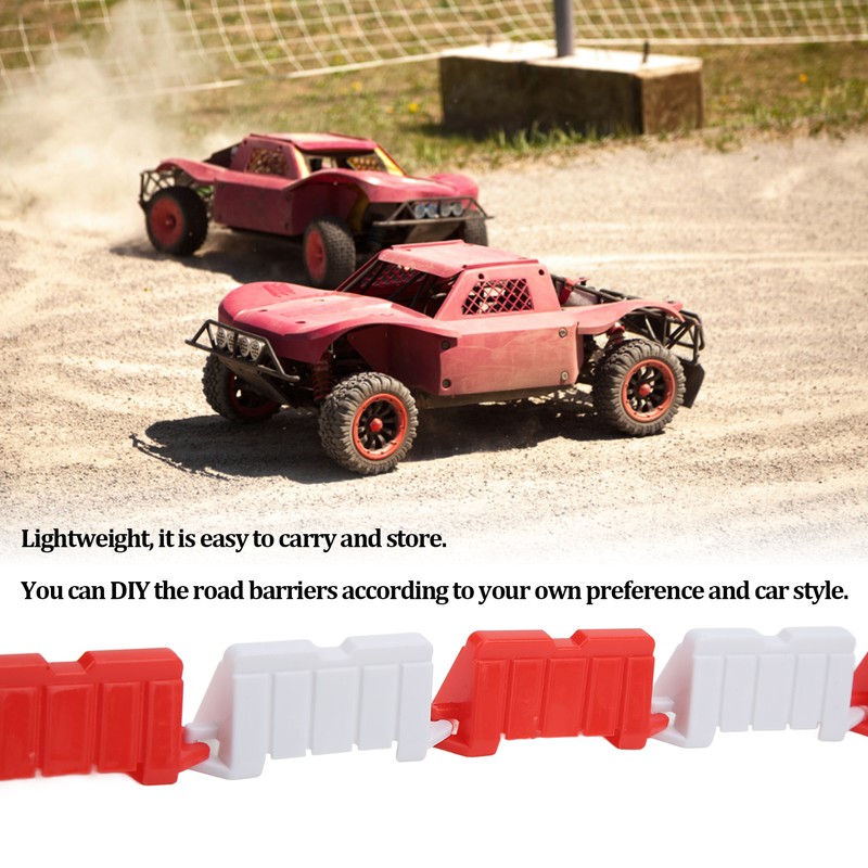 60pcs RC Drift Race DIY Remote Control Car Road Barrier
