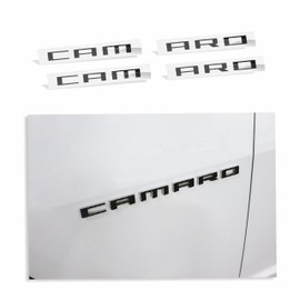 Fender Badge Overlay Decal - 2010-2015 Camaro LS, LT, RS, SS - (Color: 3D Carbon Fiber)